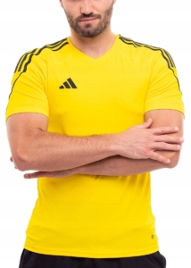 adidas T-shirt Heren Tiro 23 – Katoen Geel