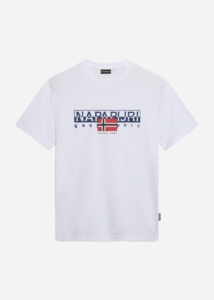 Napapijri Aylmer T-shirt Heren – Regular-fit Wit