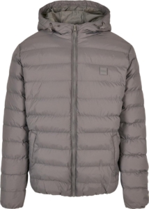 Urban Classics Basic Bubble Gewatteerd jack XXL Grijs