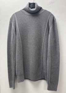 G-Star Structure turtle knit Heren Truien Grijs