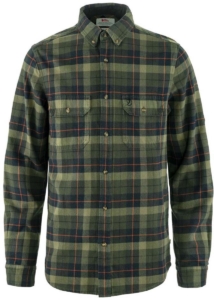 Fjällräven Singi Heavy Flannel Overhemd Met Lange Mouwen S Man Zwart
