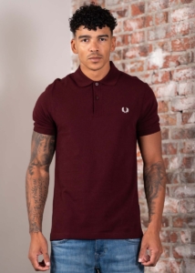 Fred Perry Plain fred perry shirt Oxblood