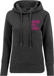Mister Tee Waiting For Friday Hoodie/trui XS Grijs