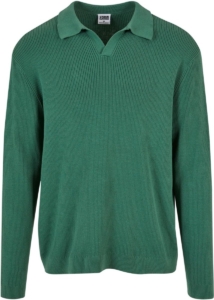 Urban Classics Ribbed Oversized Longsleeve shirt XXL Groen