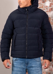 Napapijri Hooded Puffer Terez Jas Donkerblauw – Heren Gewatteerde jassen