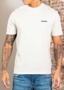 Napapijri T-Shirt S-Small Box Ss NP0A88TR Dimity-S Beige