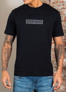 Napapijri S box logo SS 1 beauty Zwart