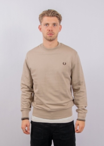 Fred Perry Crew Neck Sweatshirt Geel