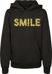 Mister Tee Smile Box Kinder hoodie/trui Kids 122/128 Zwart