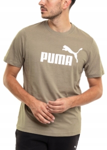 PUMA T-shirt Heren – Katoen Bruin