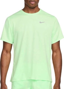 Nike Dri-FIT UV Miler Shirt Heren Lichtgroen