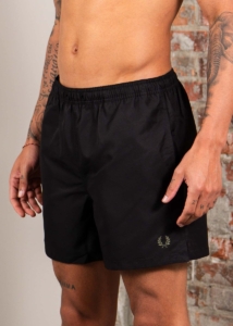 Fred Perry Swimshorts Zwart