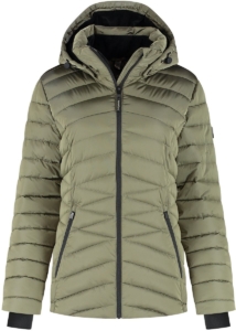 Kjelvik Yvon Dames Outdoorjas Groen