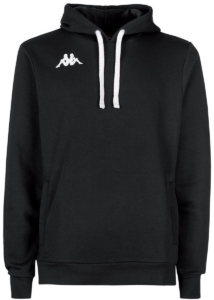 Kappa Bali Hoodie 10 Years Jongens Zwart