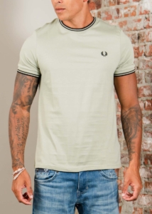 Fred Perry Twin tipped t-shirt Seagrass
