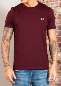 Fred Perry Ringer t-shirt Oxblood