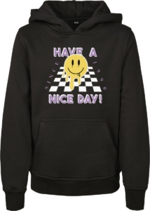 Mister Tee Nice Day Kinder hoodie/trui Kids 122/128 Zwart