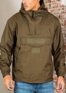 Napapijri Lightweight Packable Rainforest Overhead rf next Jacket dark Olijf