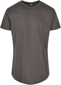 Urban Classics Shaped Long Tee Heren T-shirt – S Grijs