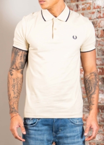 Fred Perry Twin tipped fred perry shirt snow anchor Oatmeal