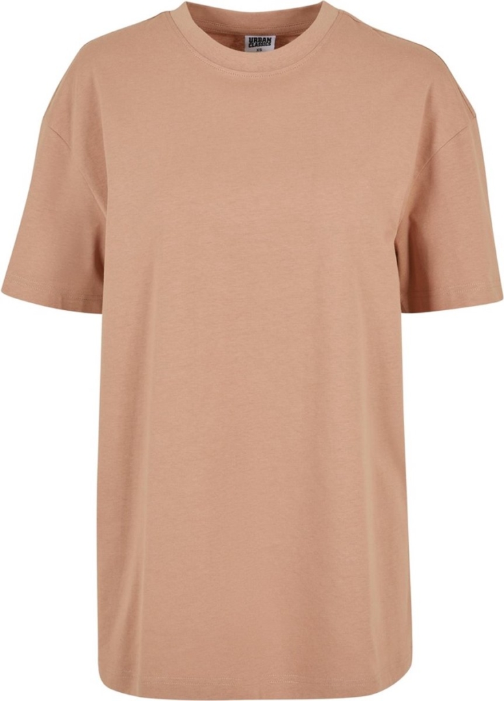 Urban Classics Oversized Boyfriend Dames T-shirt S Roze