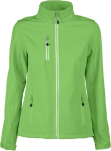 Printer Softshell Jas Vert Lady 2261050 Limoen Geel