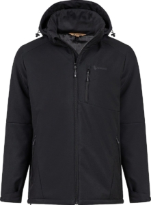 Joy Softshell Jas Heren Zwart