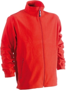 Herock Darius Fleecejack essentials 0903 Rood