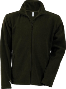 Kariban Heren Falco Full Zip Anti Pill Fleece Jasje Groen