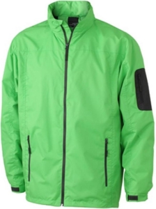 James and Nicholson Heren Windbreker Kalk /koolstof Grijs
