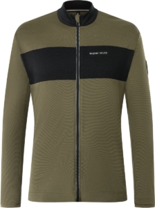 Super Natural Men Gravier Jersey Jet Groen
