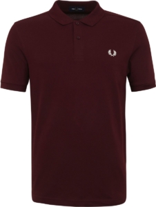 Fred Perry Polo Slim-fit Heren Poloshirt Rood