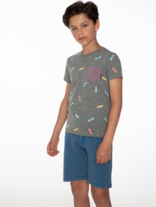 Protest Orlin Jr – Korte broek Jongens – Joggingbroek – Tailleband elastiek – Gas Blauw