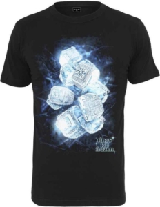 Mister Tee Ice Rings Heren T-shirt XS Zwart