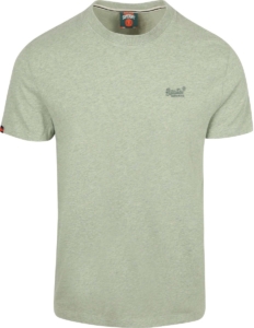 Superdry Essential T-Shirt Melange – Heren Groen