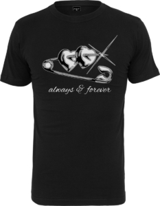 Mister Tee Always And Ever Heren T-shirt S Zwart