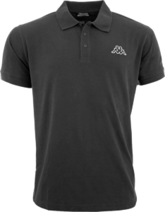 Kappa unisex poloshirt dames heren 303173 Grijs
