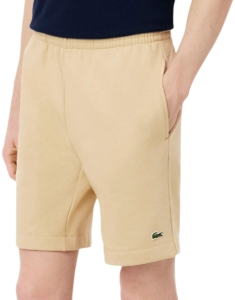 Lacoste Short Heren Beige