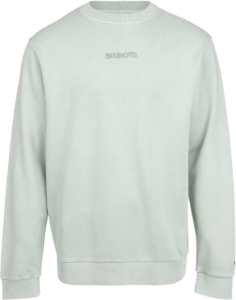 Brunotti Esseries Sweater Aqua Heren 100% Katoen Crewneck S Grijs