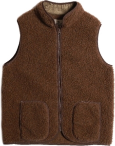 Alwero bodywarmer Rudi Adult Bark Bruin