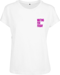 Mister Tee Waiting For Friday Box Dames T-shirt 5XL Wit