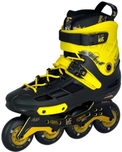 Krf Angel 4×80 Inline Skates Man Vrouw Zwart