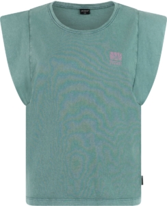 Protest PRTCandi T-shirt Dames 1/8 mouwen Ronde hals Normale pasvorm Groen