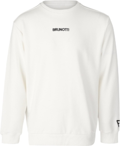 Brunotti Esseries Sweater Snow Heren 100% Katoen Crewneck XXL Wit