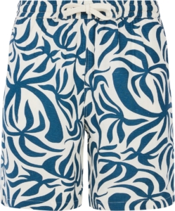 Protest Prtbohdi – Korte broek Heren – Tailleband elastiek – Bloemenprint Kitoffwhite