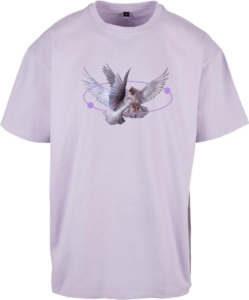 Mister Tee Vive la Liberte Oversize Heren T-shirt L Pastelpaars