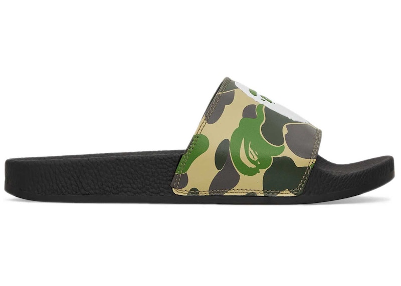 A Bathing Ape ABC Camo Slide Groen