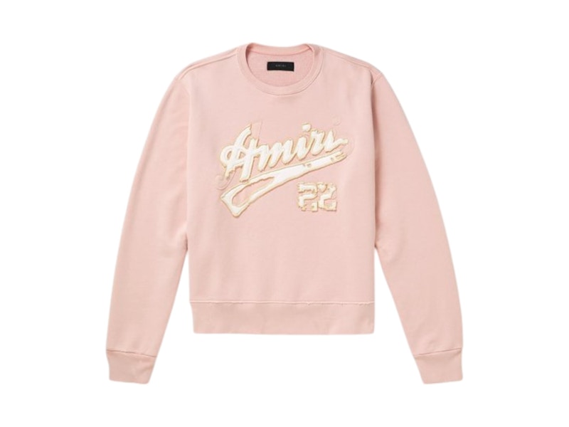 AMIRI 22 Crewneck Roze