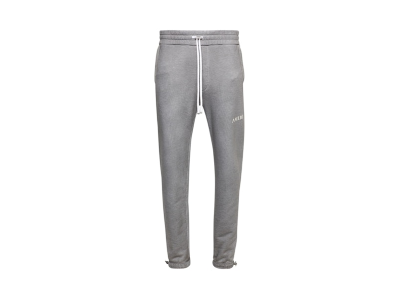 AMIRI Aged Puff Logo Sweatpants Grijs