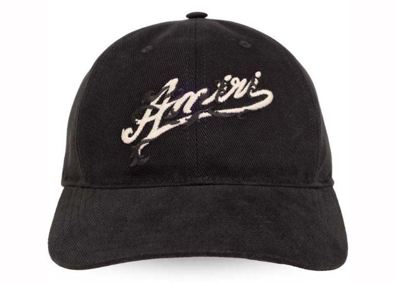 AMIRI Baroque Logo Dad Cap Zwart